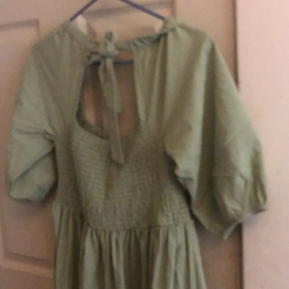 Green nasty gal maxi dress - Picture 4 of 6